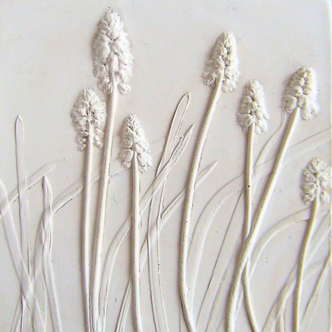 Plaster Flower Plaque Workshop | Thursday 10th April 2025 | 7-9PM